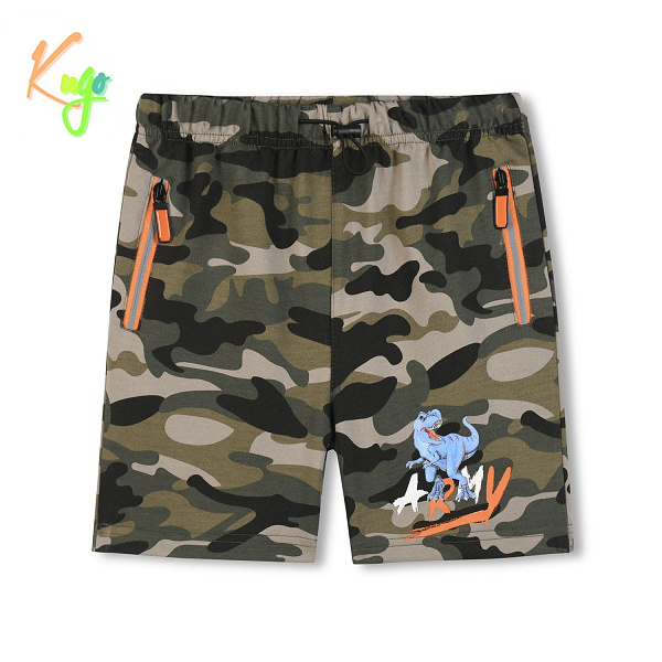 Chlapecké maskáčové šortky (kraťasy)KUGO (98-128)