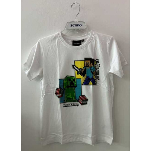 MNC-278+410 Tričko s krátkým rukávem - Minecraft 6-12Y 