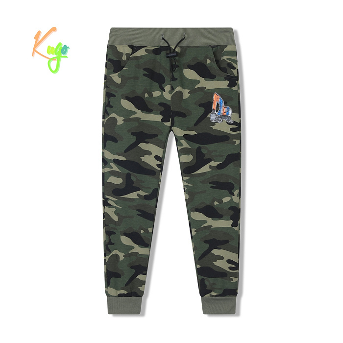 Dětské  maskáčové tepláky KUGO (98-128)