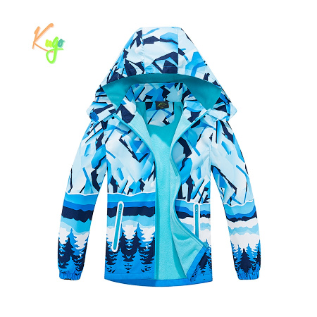 Dětská teplá šusťáková bunda KUGO (116-146) 