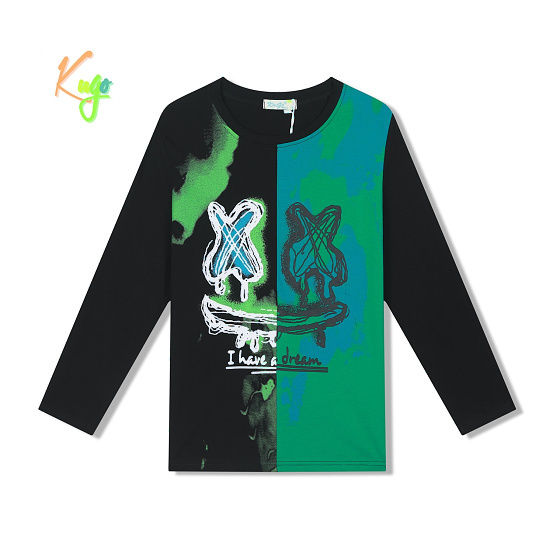 Chlapecké triko dlouhým  rukávem KUGO (134-164)
