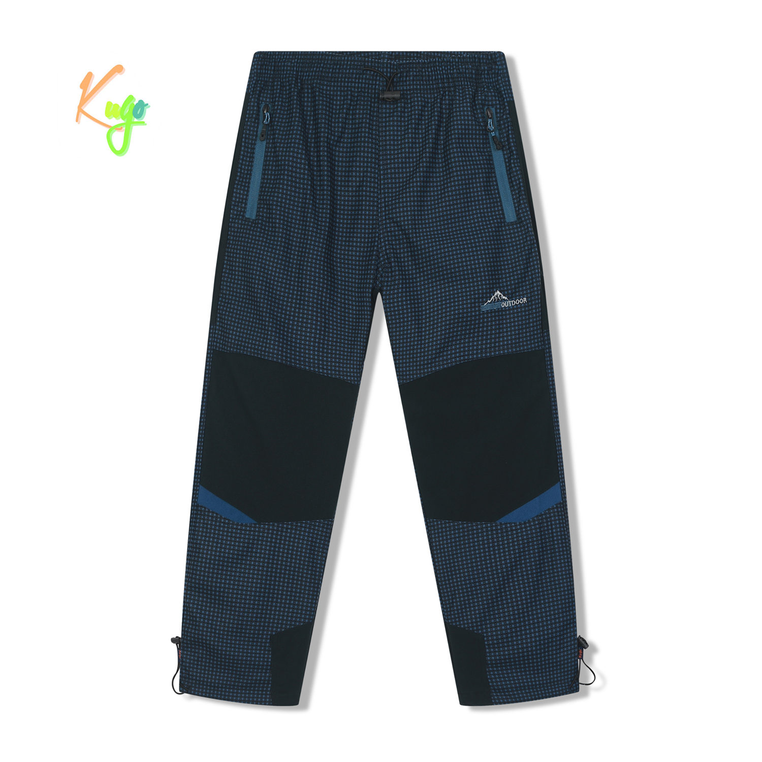 Dětské zateplené outdoorové kalhoty KUGO (116-146