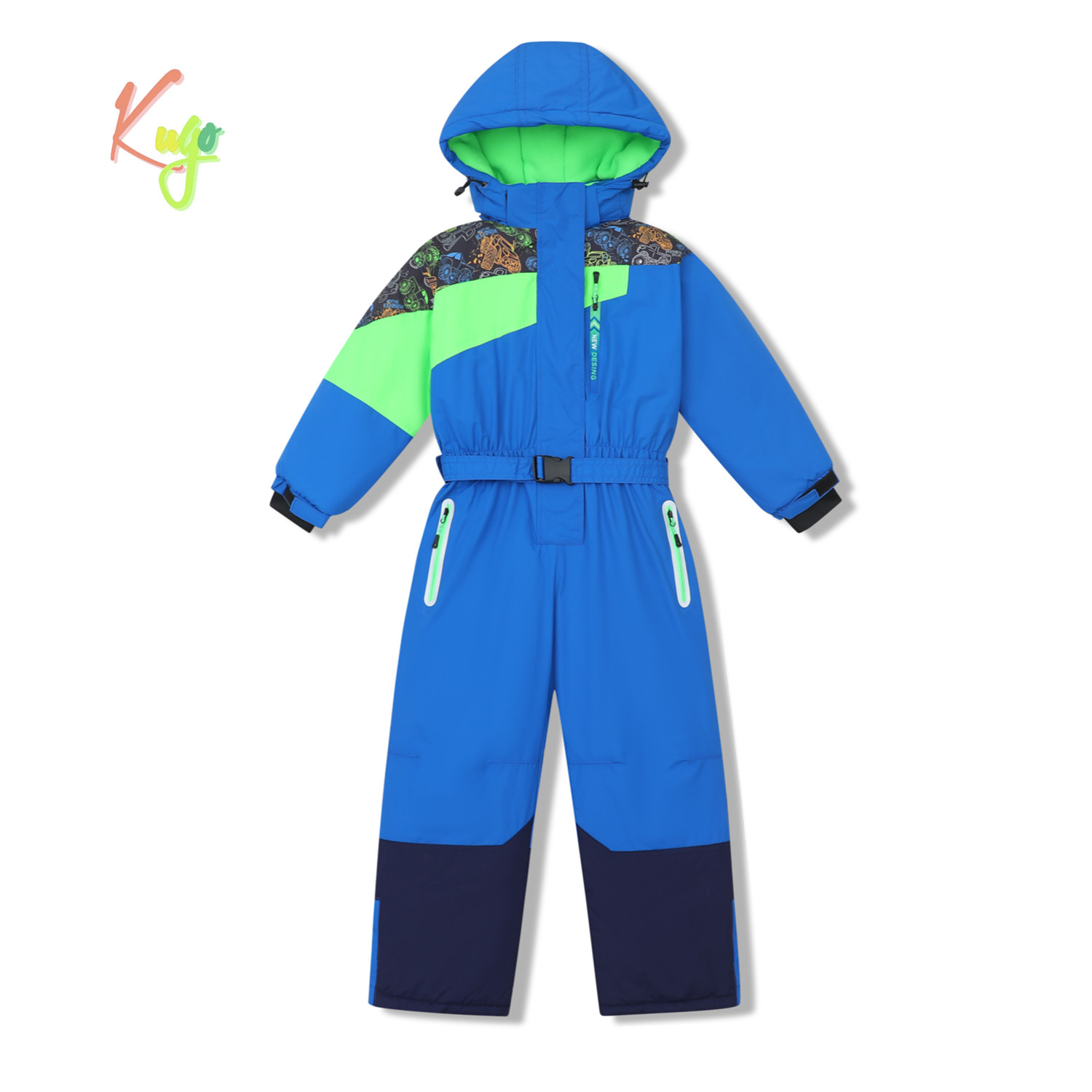Dětská zimní lyžařská kombinéza KUGO (98-128)
