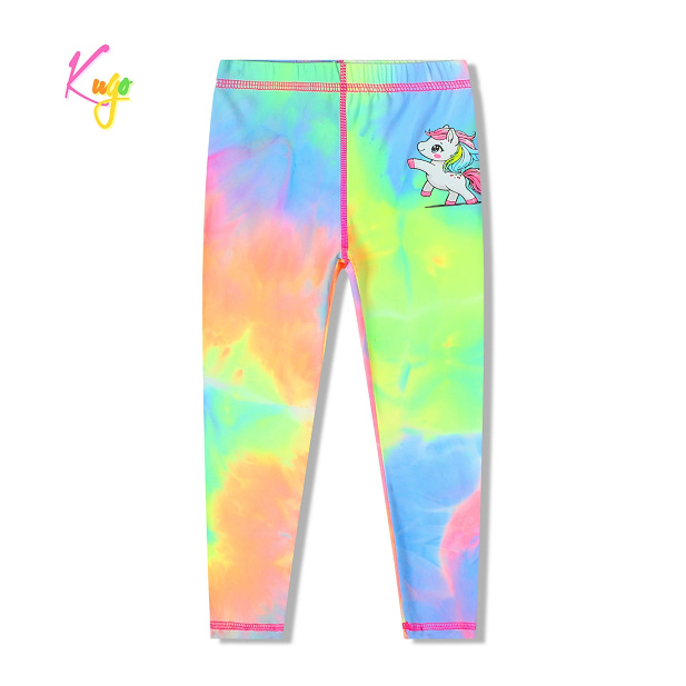 Dívčí batikované 3/4 legíny KUGO (98-128)