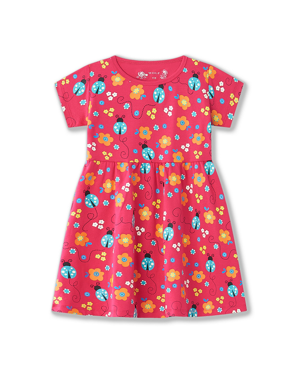 Dívčí letní šaty  WOLF (104-134) 