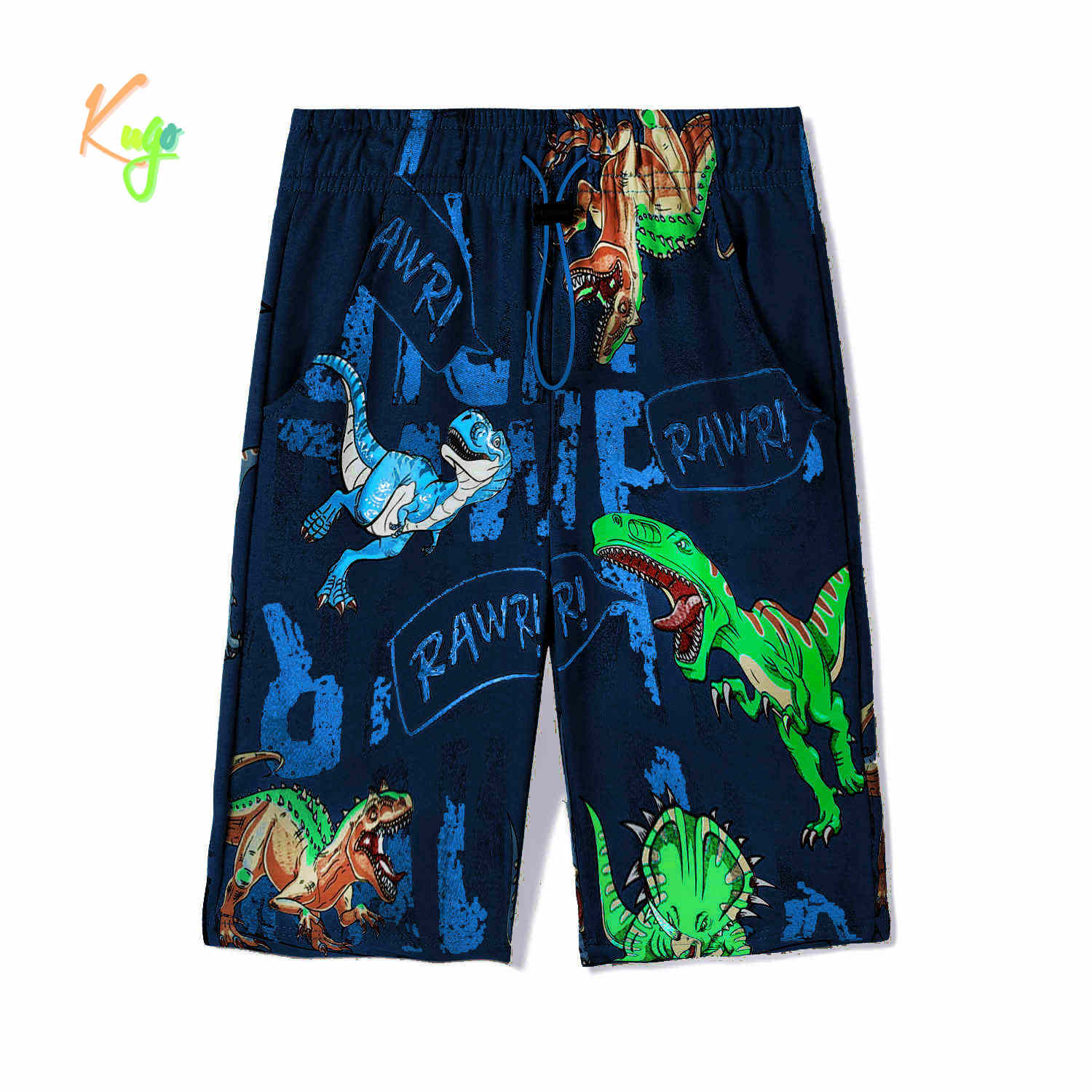 Chlapecké 3/4 tepláky  KUGO (98-128)