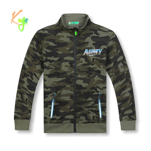 Chlapecká maskáčová mikina KUGO  (116-146) 