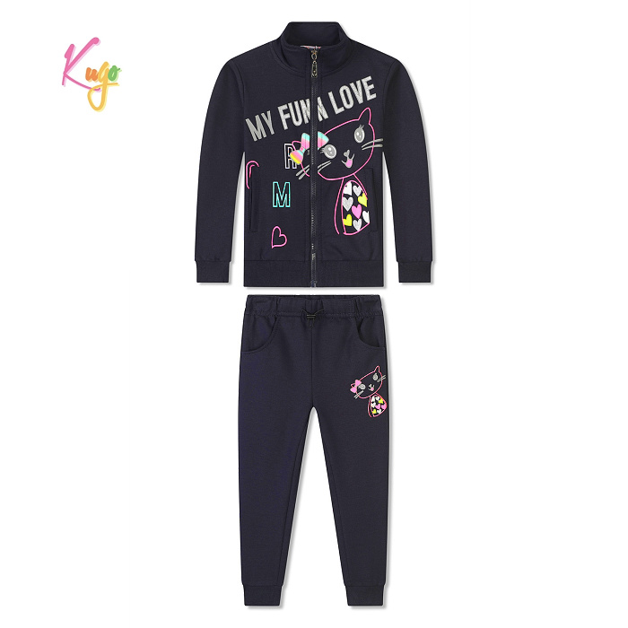 Dívčí tepláková souprava KUGO (98-128)