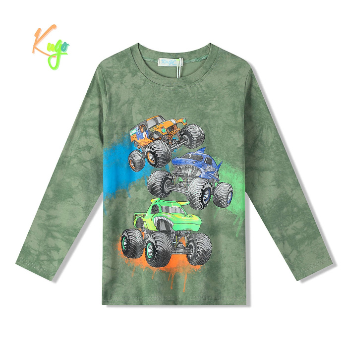 Chlapecké triko dlouhým  rukávem KUGO (98-128)