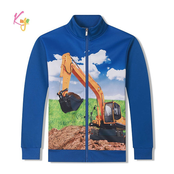 Chlapecká teplá mikina KUGO (98-128) 