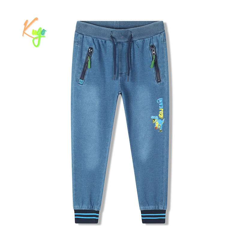 Chlapecké riflové tepláky   KUGO (98-128) 