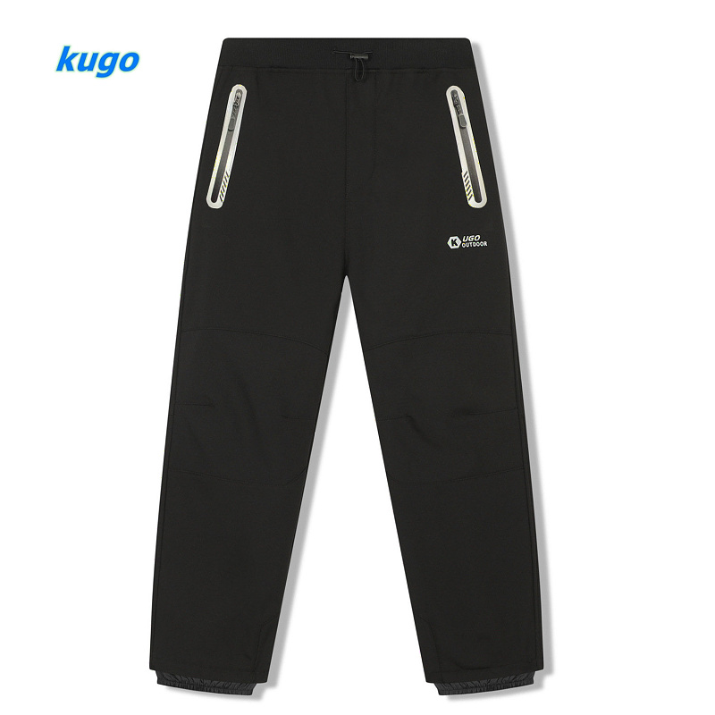 Dospělé teplé softshellové kalhoty KUGO (M-2XL)
