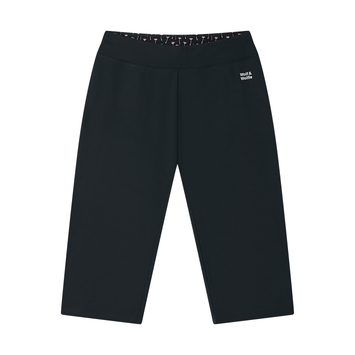 Dámské 3/4 bavlněné legíny s kapsami WOLF (M -3XL)