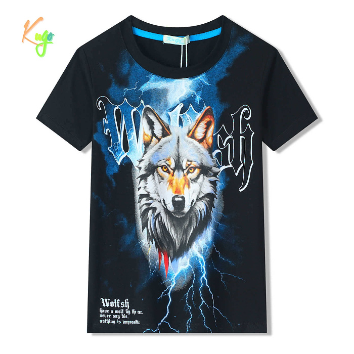 Chlapecké triko s krátkým rukávem KUGO (116-146) 