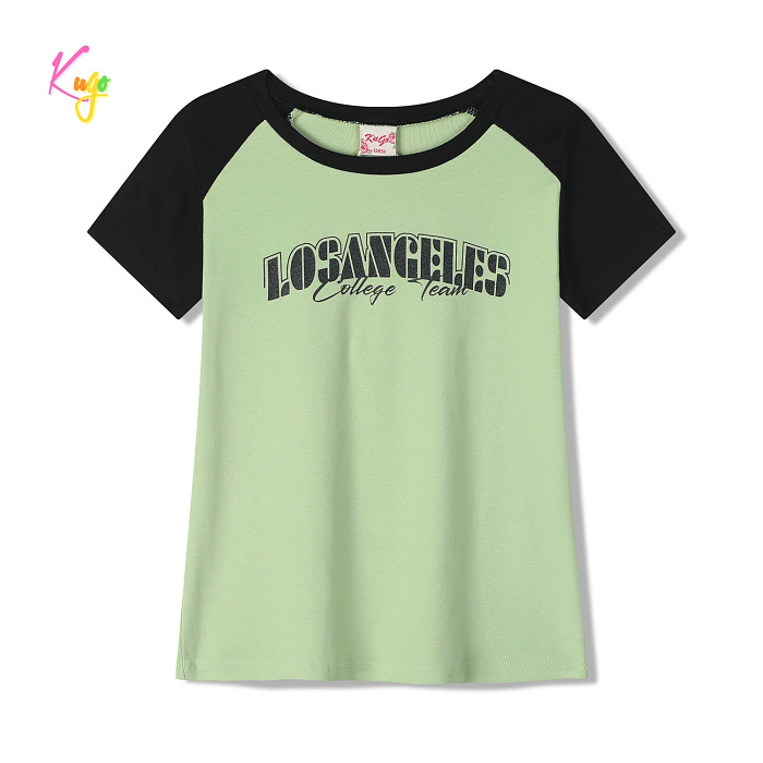 Dívčí triko s krátkým rukávem  KUGO (134-164) 