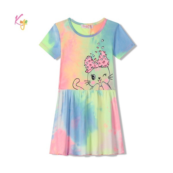 Dívčí letní BATIKOVANÉ  šaty KUGO (98-128)