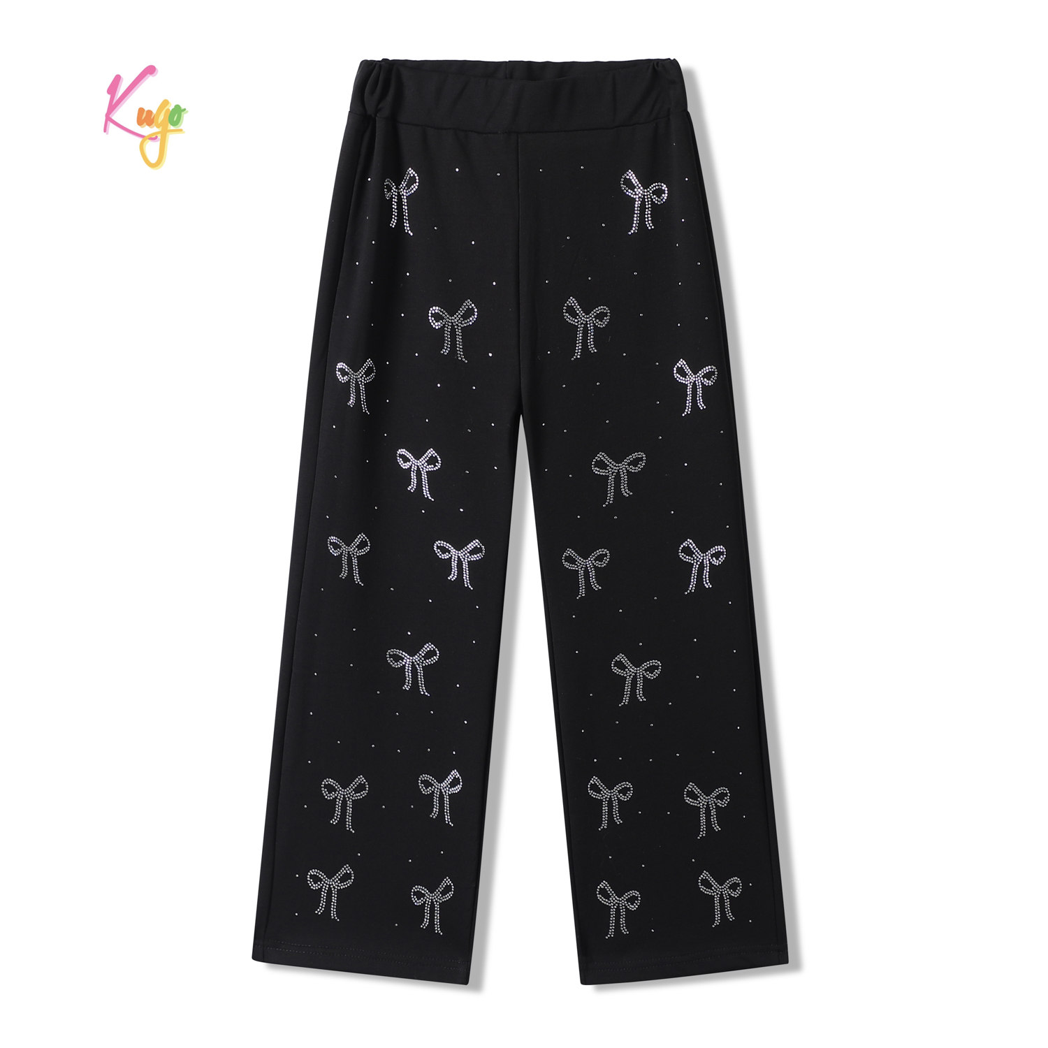 Dívčí moderní rozšířené legíny KUGO (116-146) 