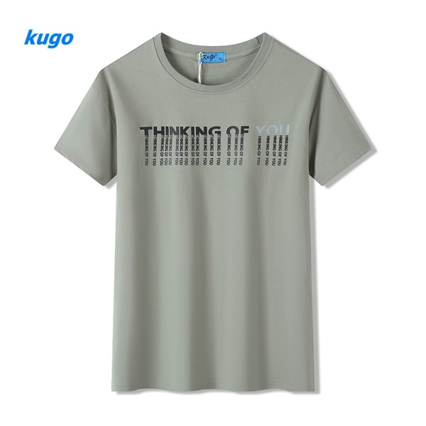 Pánské triko s krátkým rukávem KUGO (M-3XL)