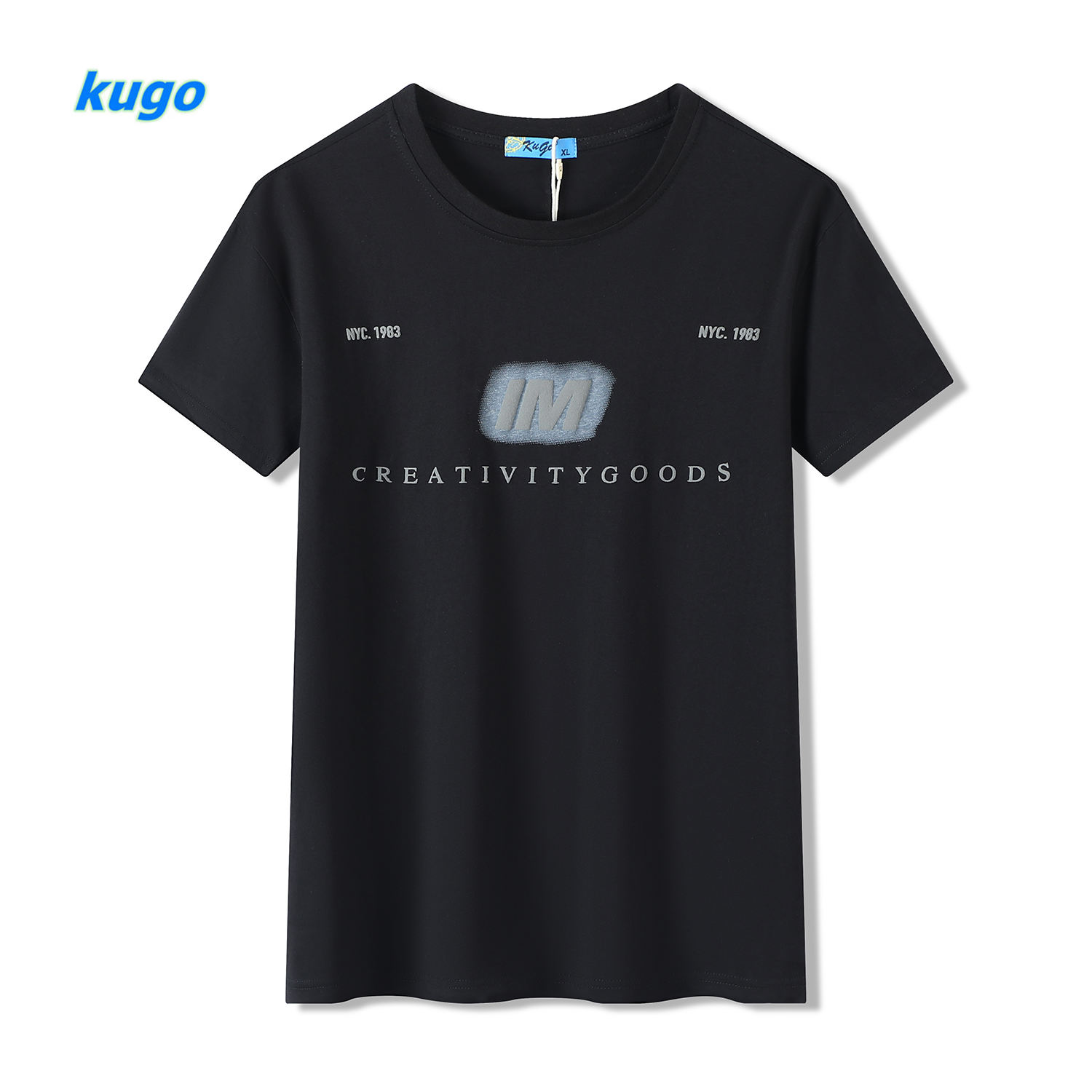 Pánské triko s krátkým rukávem KUGO (M-3XL)