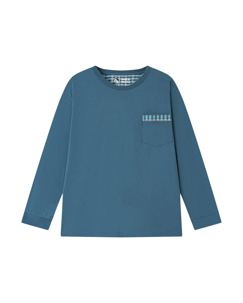 Pánské dlouhé noční pyžamo WOLF (M-3XL)