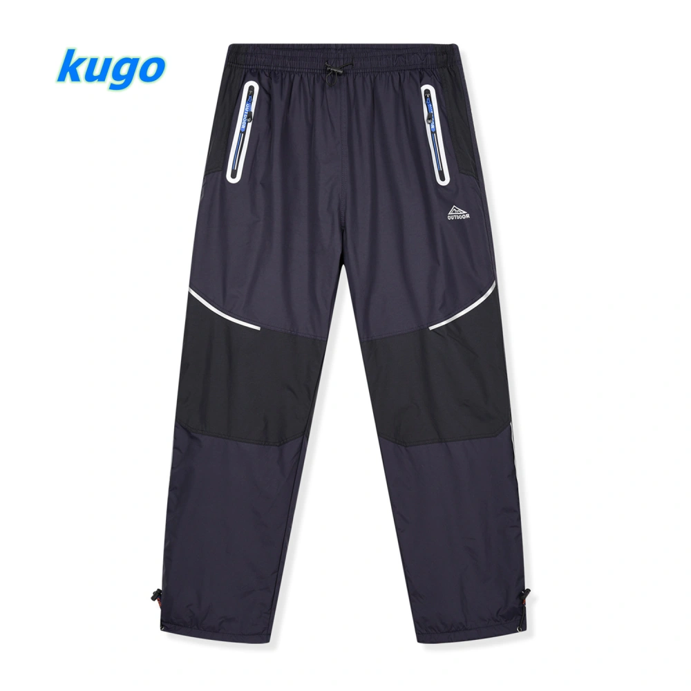 Pánské a dámské zateplené šusťákové kalhoty (M-2XL)