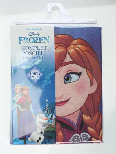 Dívčí povlečení FROZEN (140x200cm, 70x90cm)