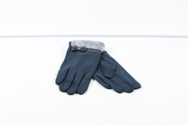 Dámské zimní rukavice s kožíškem  ECHT