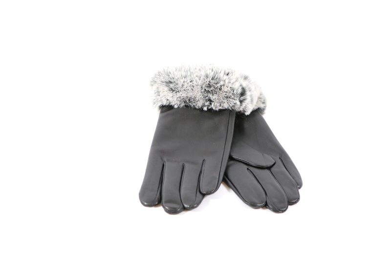 Dámské zimní rukavice koženkové  ECHT
