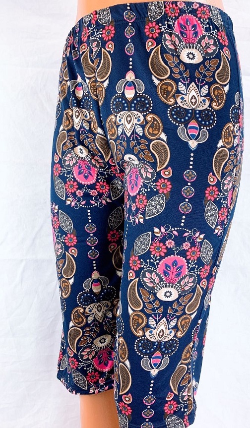 Dámské 3/4 letní kalhoty AMZF  (L-XL-4XL-5XL)