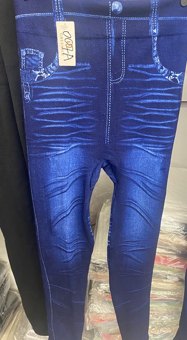 Dámské zateplené legíny GRENICE (XL/2XL-2XL/3XL)