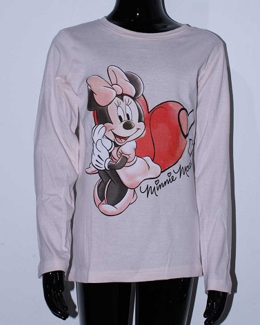 Dívčí triko s dlouhým rukávem MINNIE (98-128)