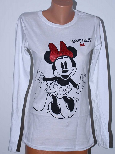 Dívčí triko s dlouhým rukávem MINNIE (134-164)