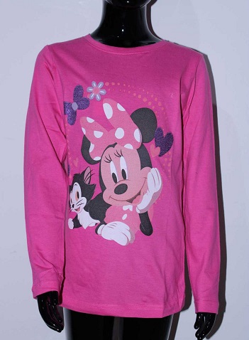 Dívčí triko s dlouhým rukávem MINNIE (98-128)