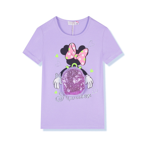 Dívčí triko s krátkým rukávem KUGO (98-128) 