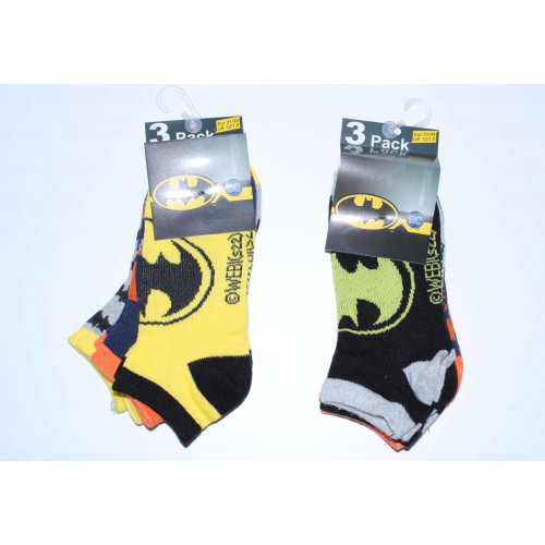 Chlapecké KOTNÍČKOVÉ ponožky BATMAN (23-34) 