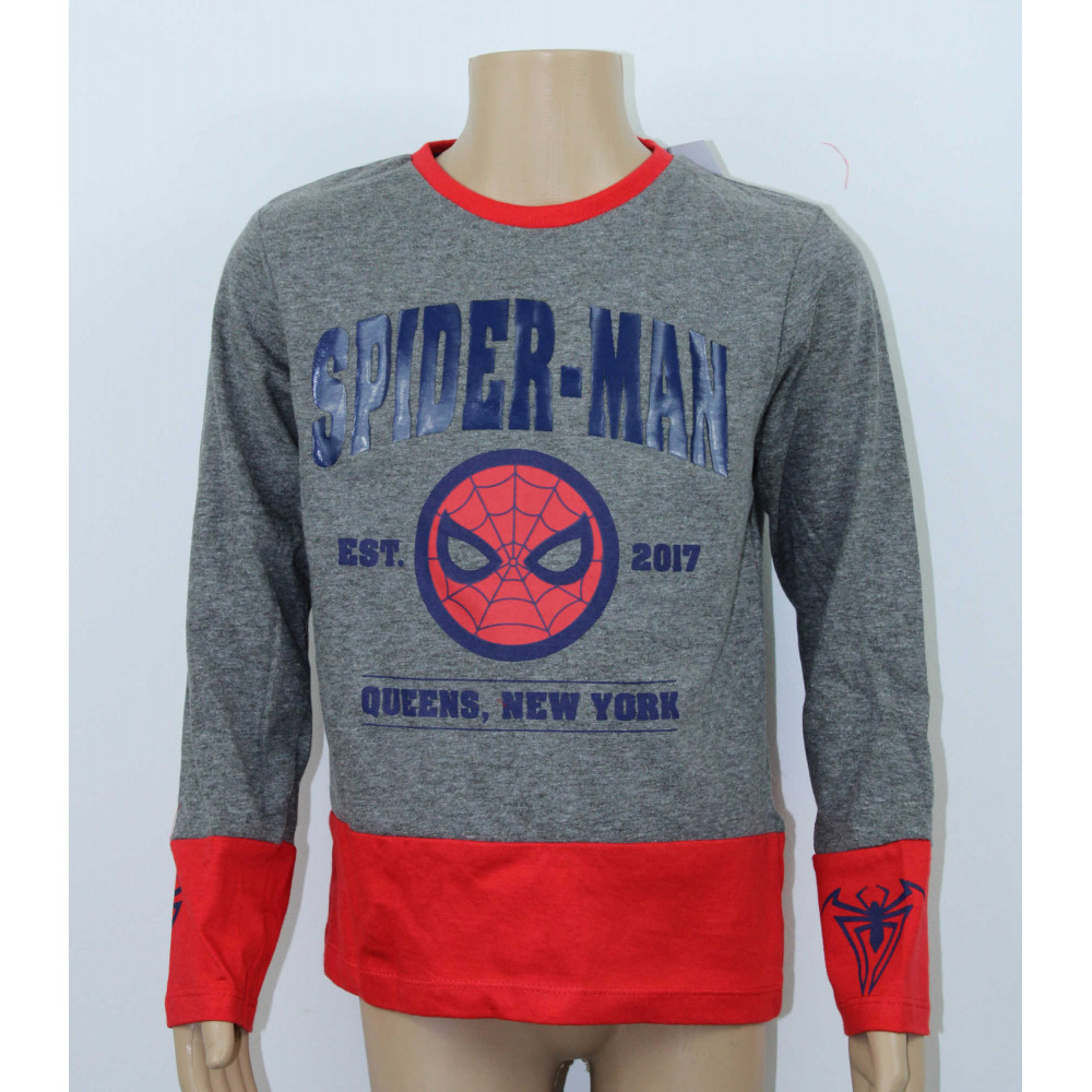 Chlapecké triko s dlouhým rukávem SPIDER MAN(98/104-128)
