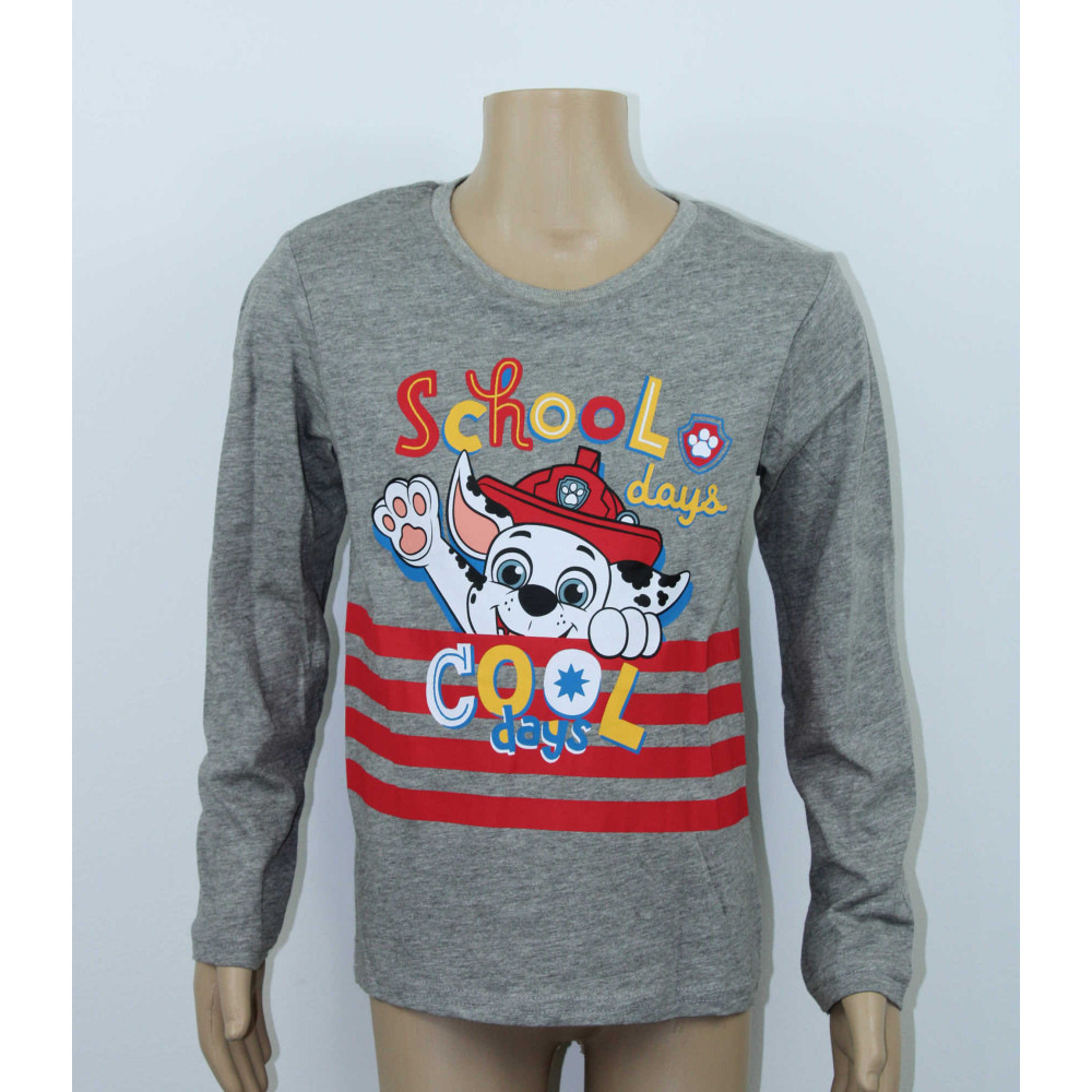 Chlapecké triko s dlouhým rukávem PAW (98-116)