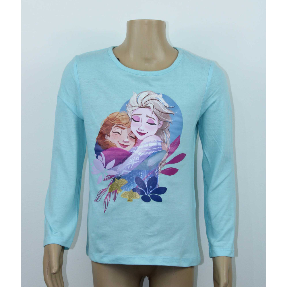 Dívčí triko s dlouhým rukávem  FROZEN (98/104-128)