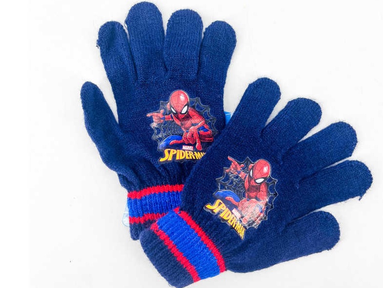 Chlapecké prstové pletené rukavice SPIDER MAN