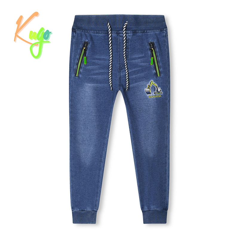 Chlapecké riflové tepláky  KUGO (98-128) 