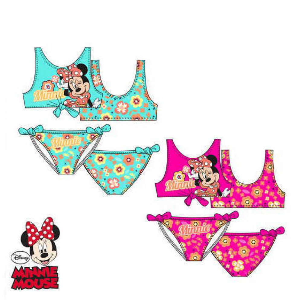 Dívčí dvojdílné  plavky MINNIE  (3-8let)