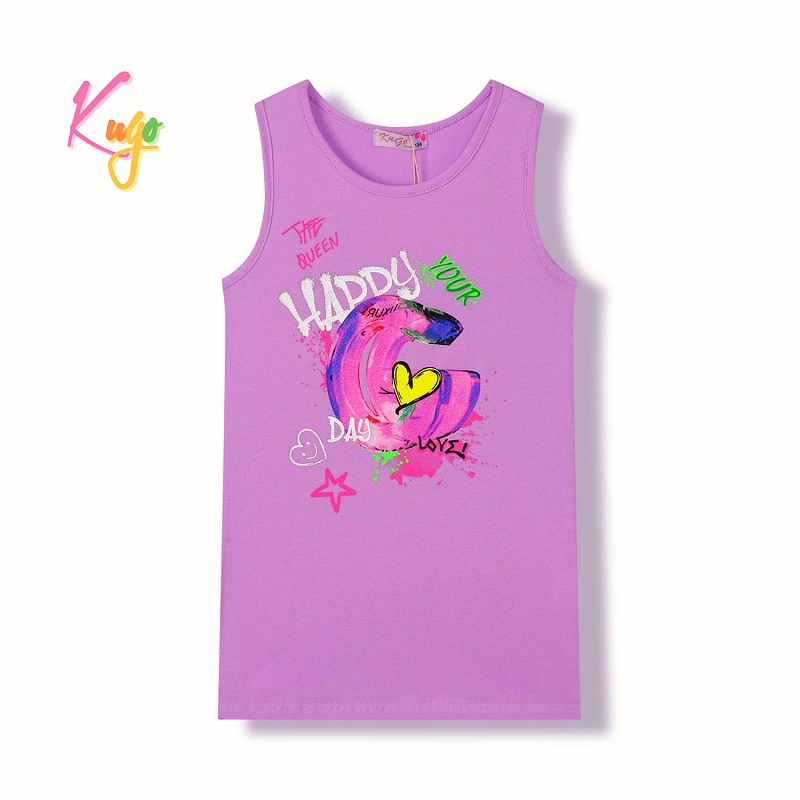 Dívčí letní tílko KUGO (134-164) 