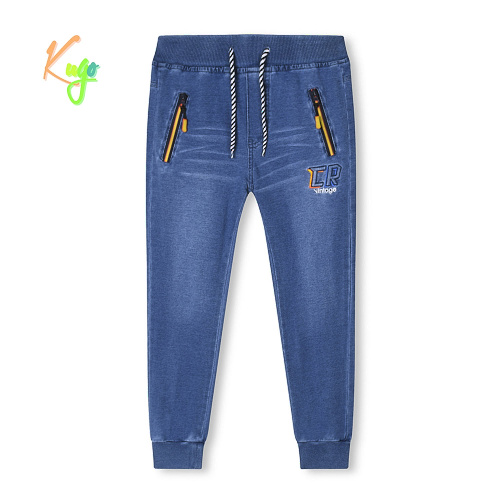 Chlapecké riflové tepláky  KUGO (134-164) 