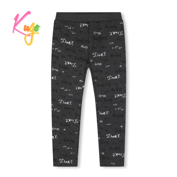 Dívčí teplé  legíny  KUGO (134-164) 