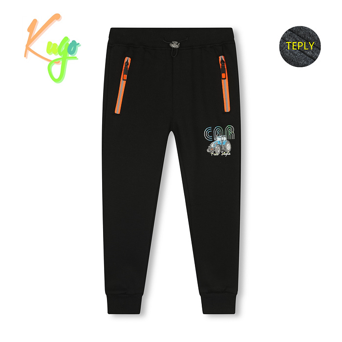 Chlapecké teplé tepláky  KUGO (104-134)