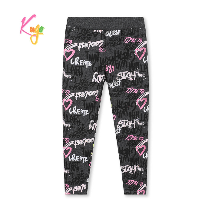 Dívčí teplé legíny KUGO (116-146) 