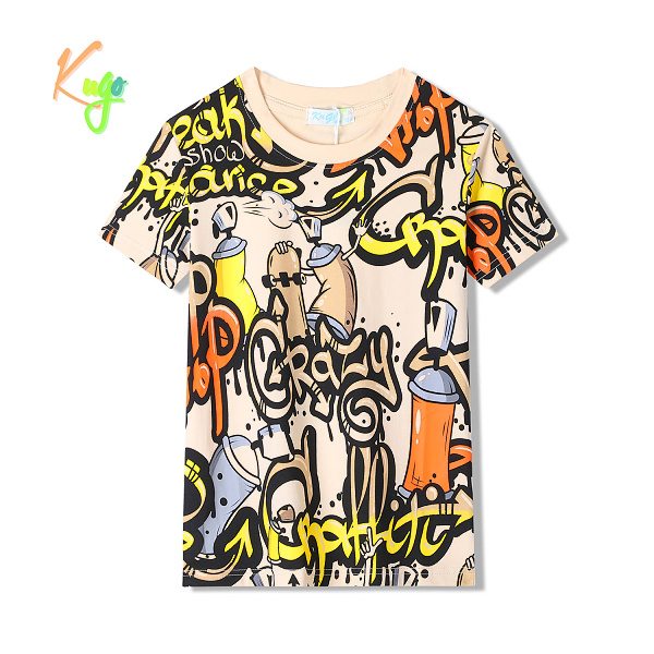 Chlapecké triko s krátkým rukávem KUGO (116-146) 