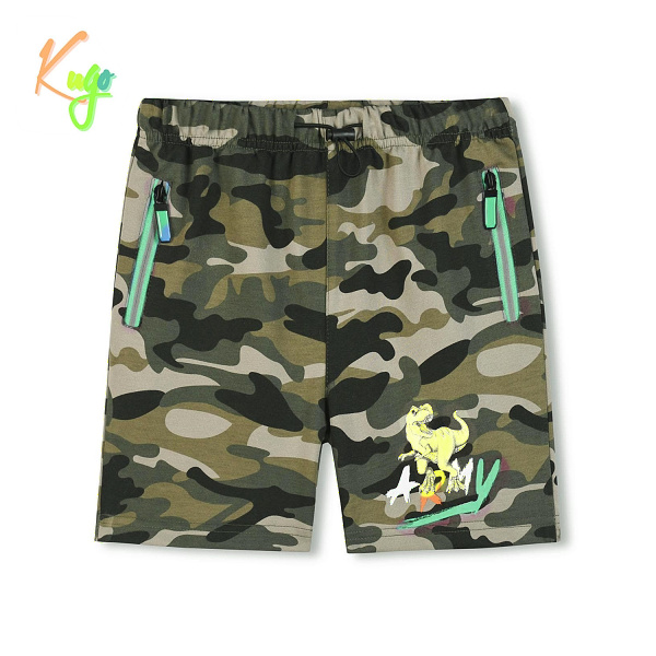 Chlapecké maskáčové šortky (kraťasy)KUGO (98-128)