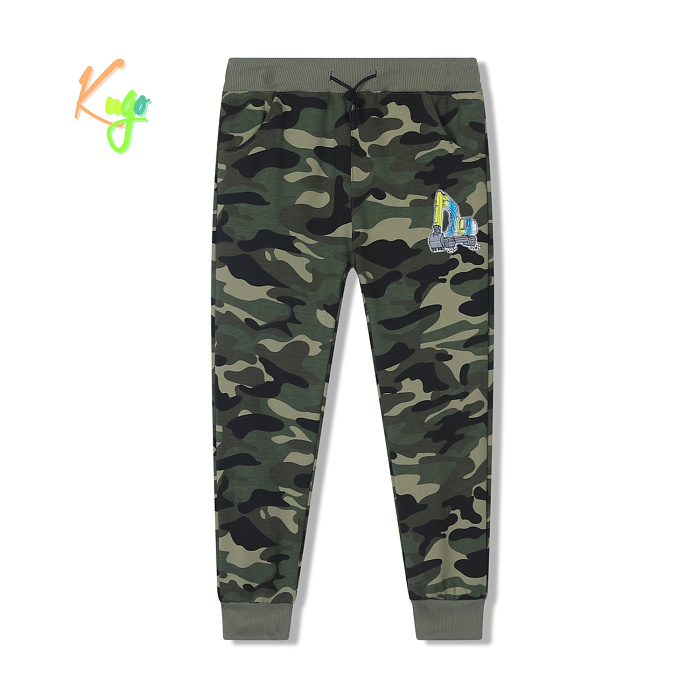 Dětské  maskáčové tepláky KUGO (98-128)