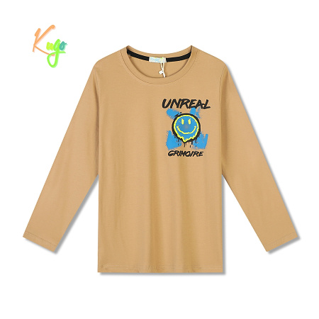 Chlapecké triko s dlouhým rukávem KUGO (146-176)